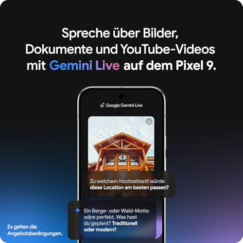 Google Pixel 9 Pro XL (128GB) with Gemini SIM-free, triple rear camera system, AI technology