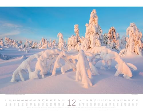 Deutschland Kalender 2026: Zauberhafte Landschaften im Querformat (54x42cm)
