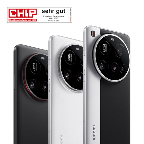 Xiaomi 15 Ultra smartphone (16GB RAM + 512GB storage): 200MP Leica camera, Snapdragon 8 Elite, 5410mAh