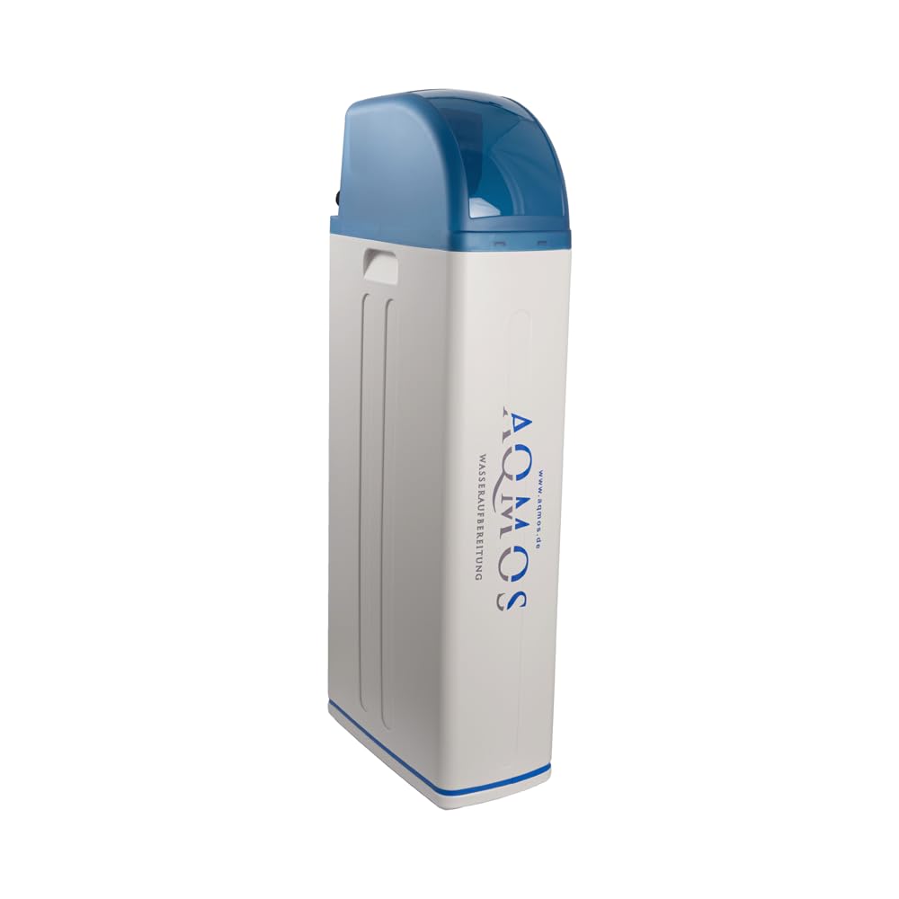 Aqmos water softening system (R2D2-72) with connection set and mounting block: anti-limescale system