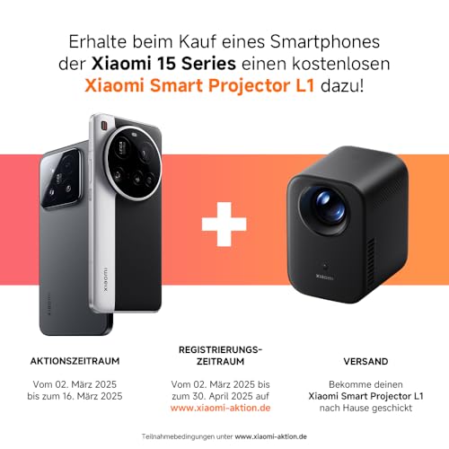 Xiaomi 15 Ultra smartphone (16GB RAM + 512GB storage): 200MP Leica camera, Snapdragon 8 Elite, 5410mAh