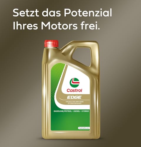 Castrol EDGE (5W-30 LL) Longlife Engine Oil (5L) with Fluid-TITANIUM Technology
