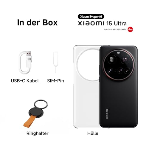 Xiaomi 15 Ultra smartphone (16GB RAM + 512GB storage): 200MP Leica camera, Snapdragon 8 Elite, 5410mAh