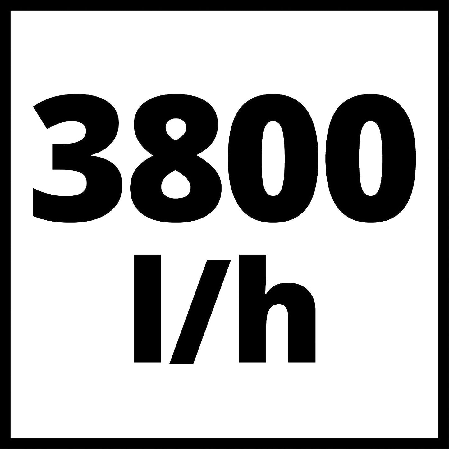 Einhell Gartenpumpe (GC-GP 6538): 650W, 3,6bar, 3.800 l/h Förderleistung