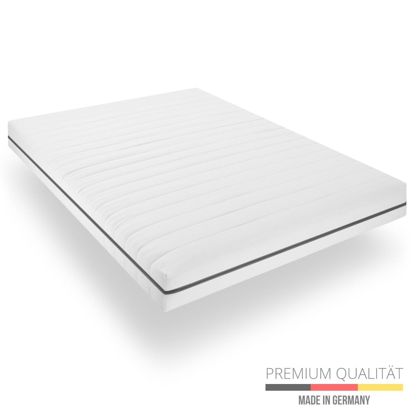 Ergonomic 7-zone cold foam mattress (140x200cm): H2-H3, breathable, height: 15cm