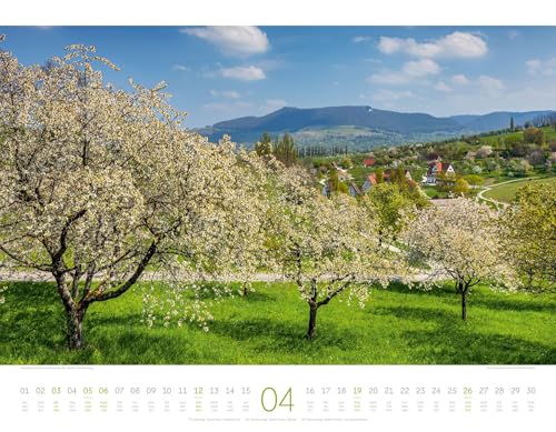 Deutschland Kalender 2026: Zauberhafte Landschaften im Querformat (54x42cm)