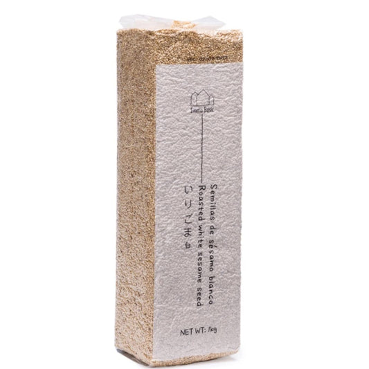 Emma Basic: Geröstete weiße Sesamkörner (1kg) mit nussigem Geschmack