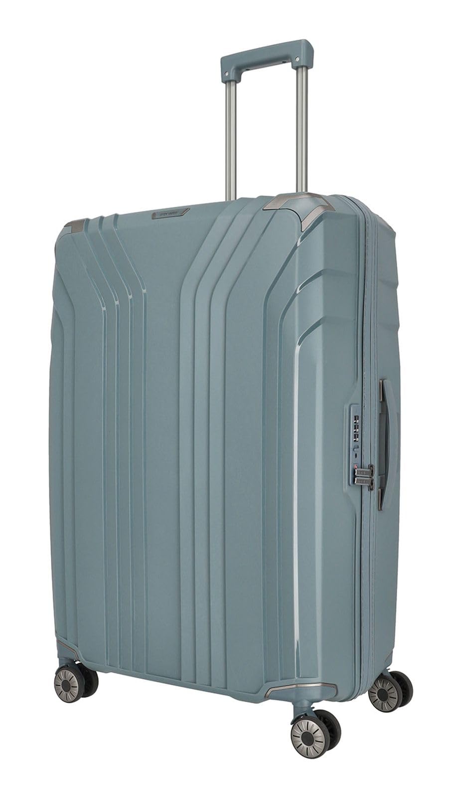 TRAVELITE 'Elvaa' hard-shell travel suitcase set (3 pieces) with recycled lining, TSA lock