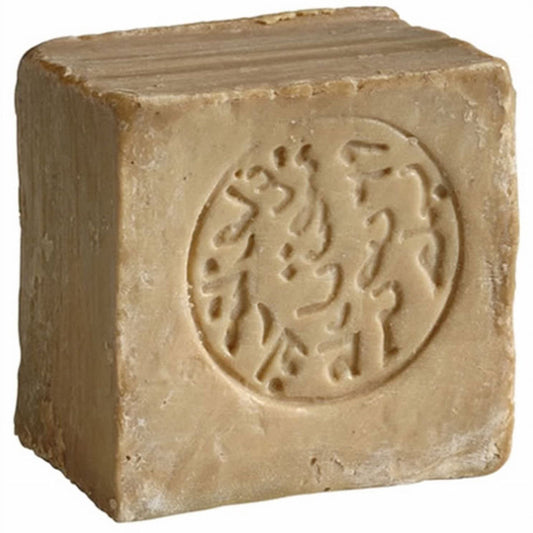 Original Aleppo Seife - 85% Olivenöl - 15% Lorbeeröl, Olivenölseife (200g): Vegan
