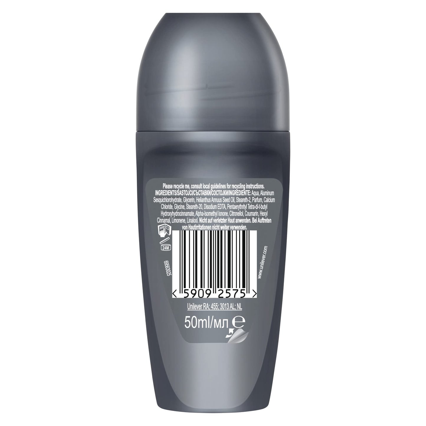 Dove MEN+care advanced 'Clean Comfort' Anti Transpirant Roll-On (6x50ml)