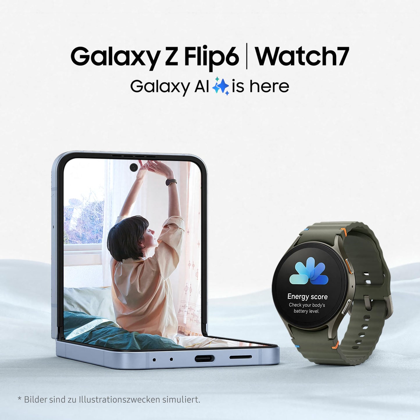Samsung Galaxy Watch7 Smartwatch (40mm) incl. 36-month manufacturer's warranty