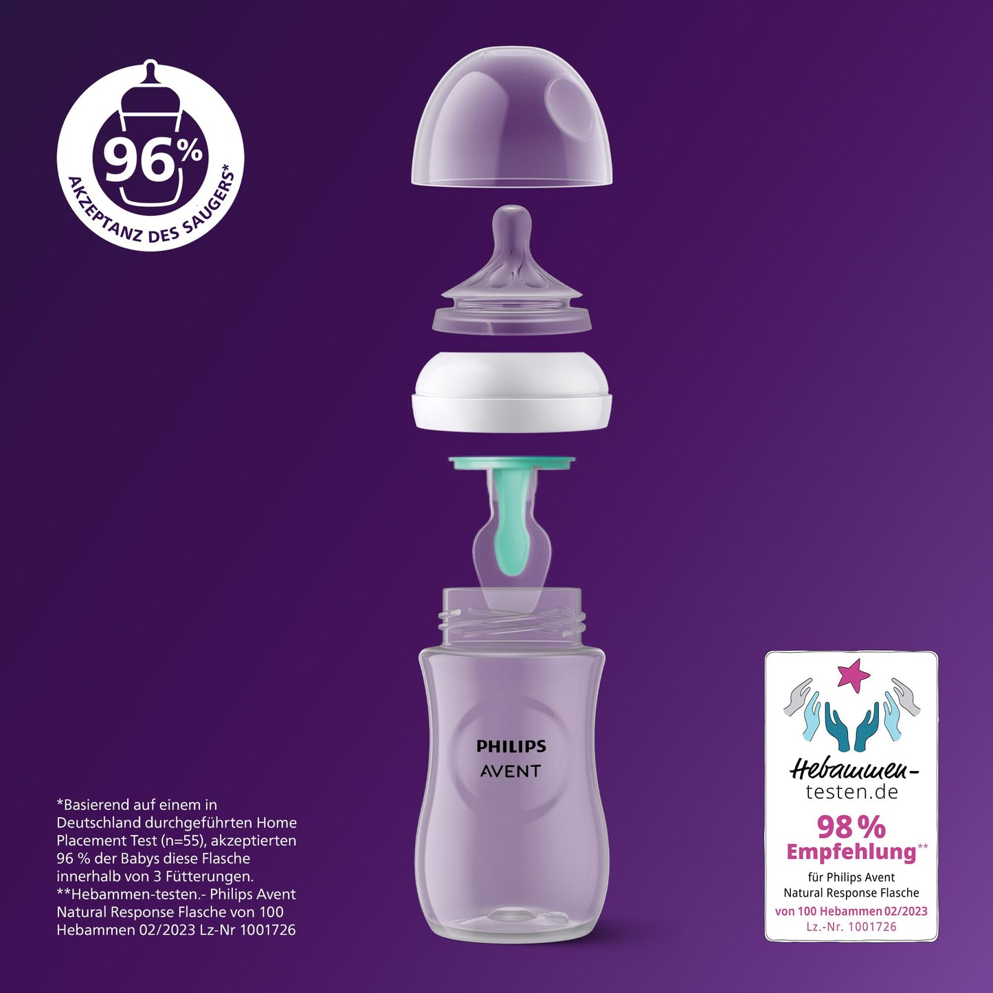 Philips Avent Baby Bottles with AirFree Valve: Gift Set for Newborns
