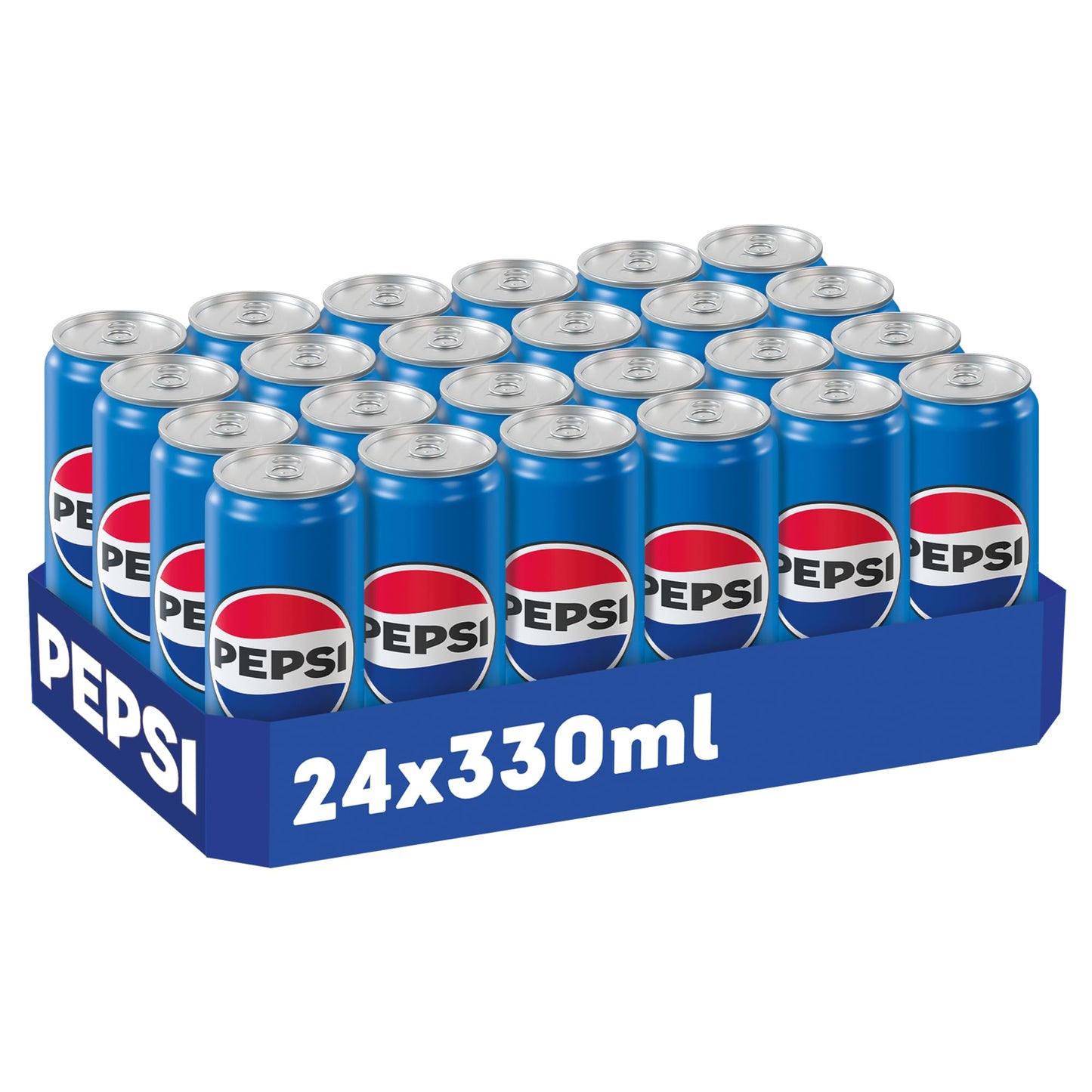 PEPSI COLA - Das Original (24x 0.33l): Koffeinhaltige Cola in der EINWEG Dose
