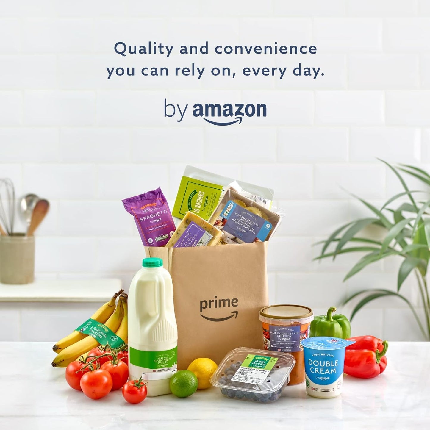 by Amazon Haltbare Vollmilch 3,5% Fett: 1 Liter (6er Pack)
