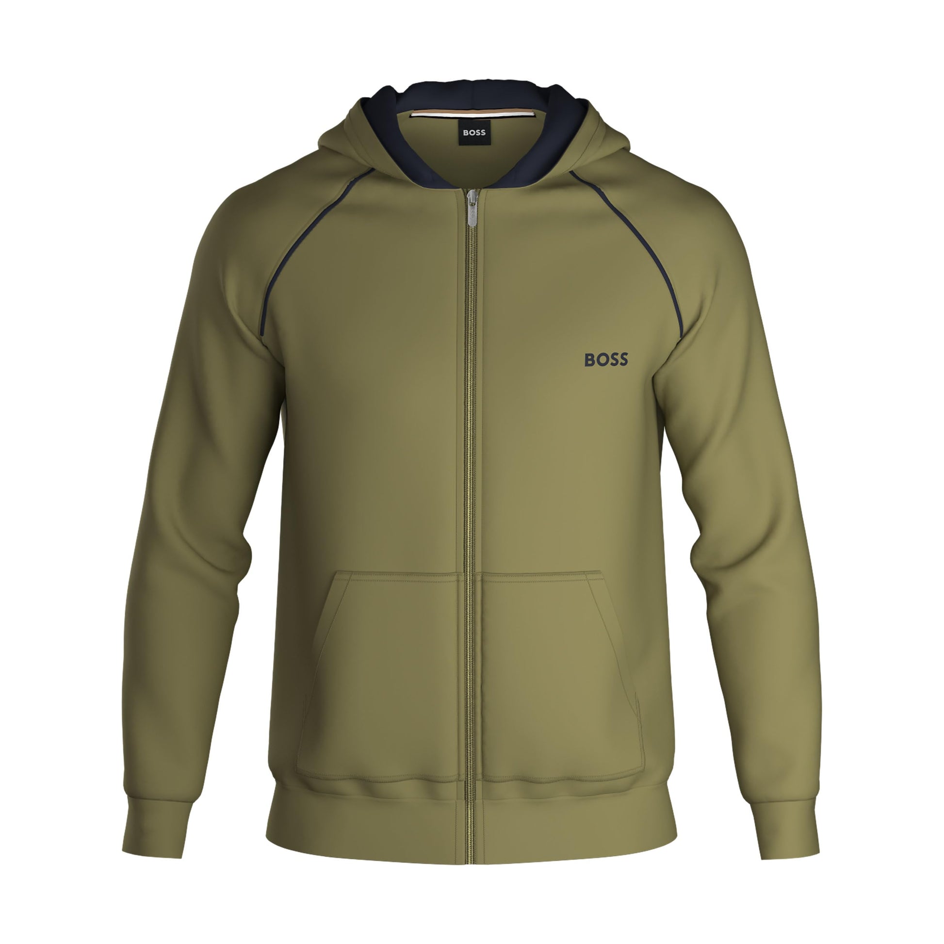 BOSS Herren Kapuzenjacke: Regular Fit, Kängurutasche, Mix & Match