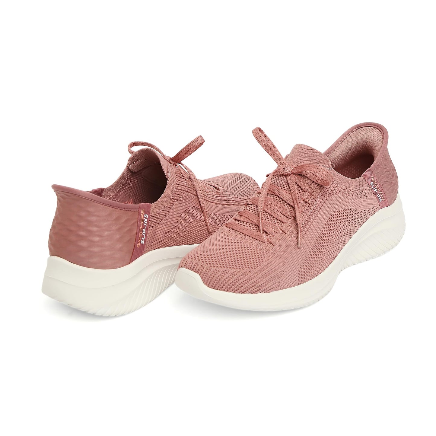 Skechers 'Ultra Flex 3.0 Brilliant Path' Women's Sneaker (Mauve Knit/Pink Trim)