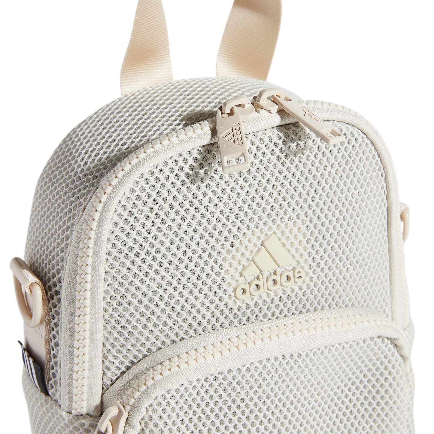 adidas 2-in-1 Women's Airmesh Hybrid Mini Backpack with Premium Zipper