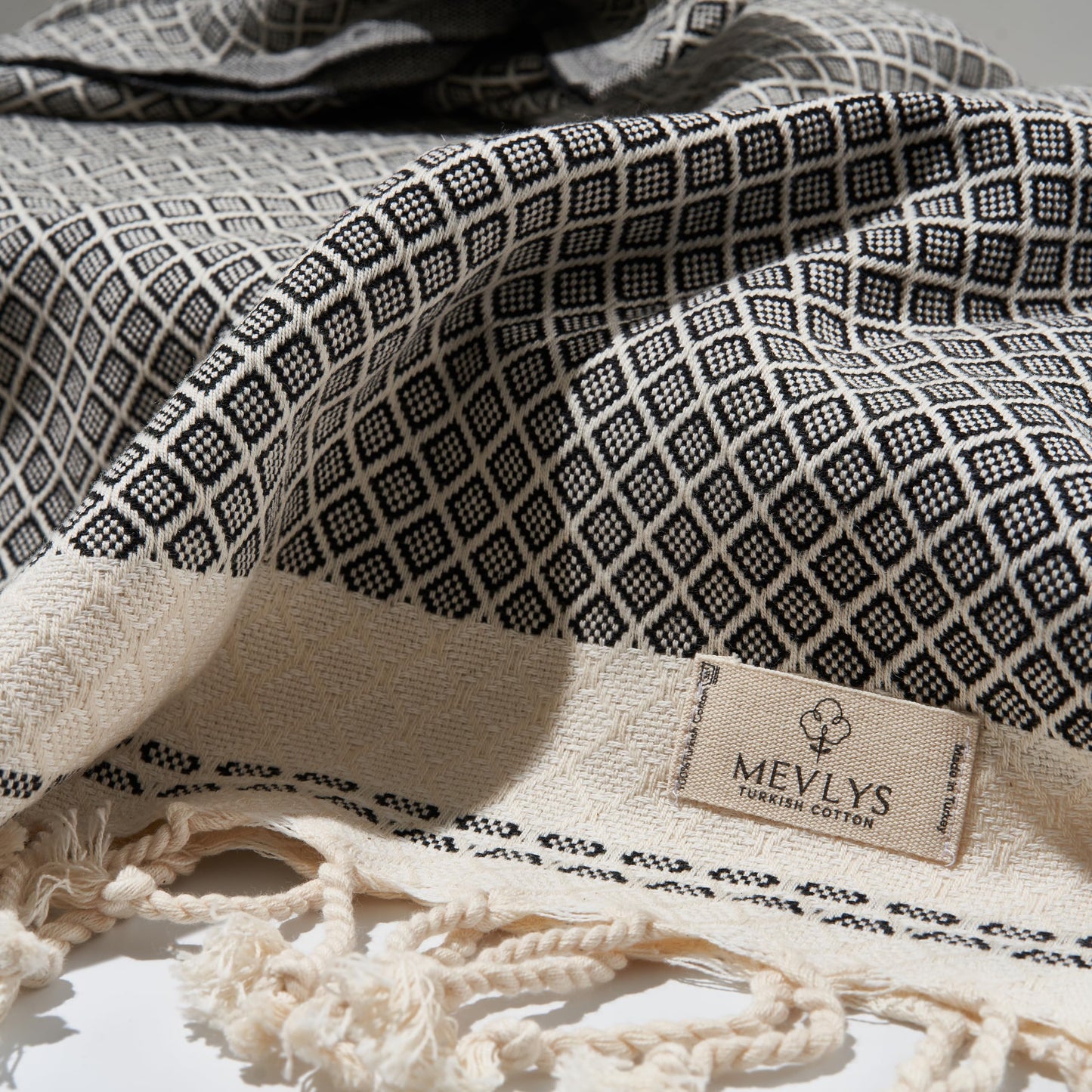 MEVLYS Beach Hammam Towel (Set of 2 - 100x180cm) Made of Cotton | Extra Light