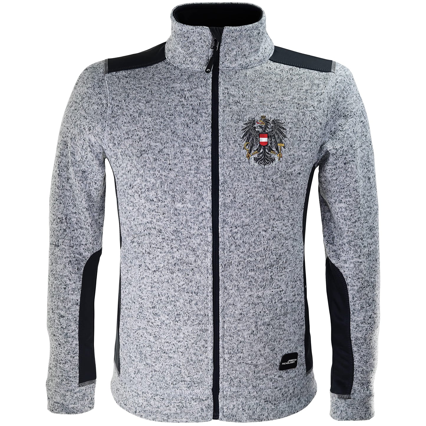 Österreich Adler Softshelljacke mit Stickerei | Wanderjacke