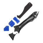 Ensemble d'outils de retrait de silicone 9 en 1 | avec lisseur de joints, extracteur et plus encore