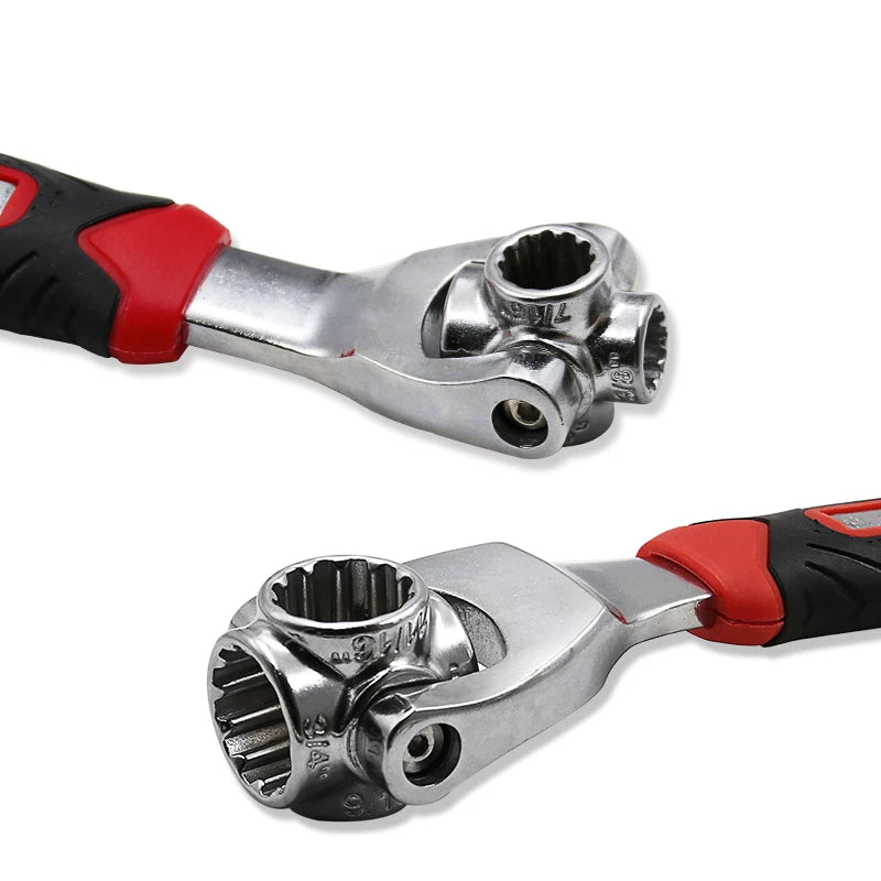 8-in-1 Universalschlüssel: 360° Drehung, 6-Punkt-Design | Ideal für Möbel- und Autoreparaturen (250mm)3