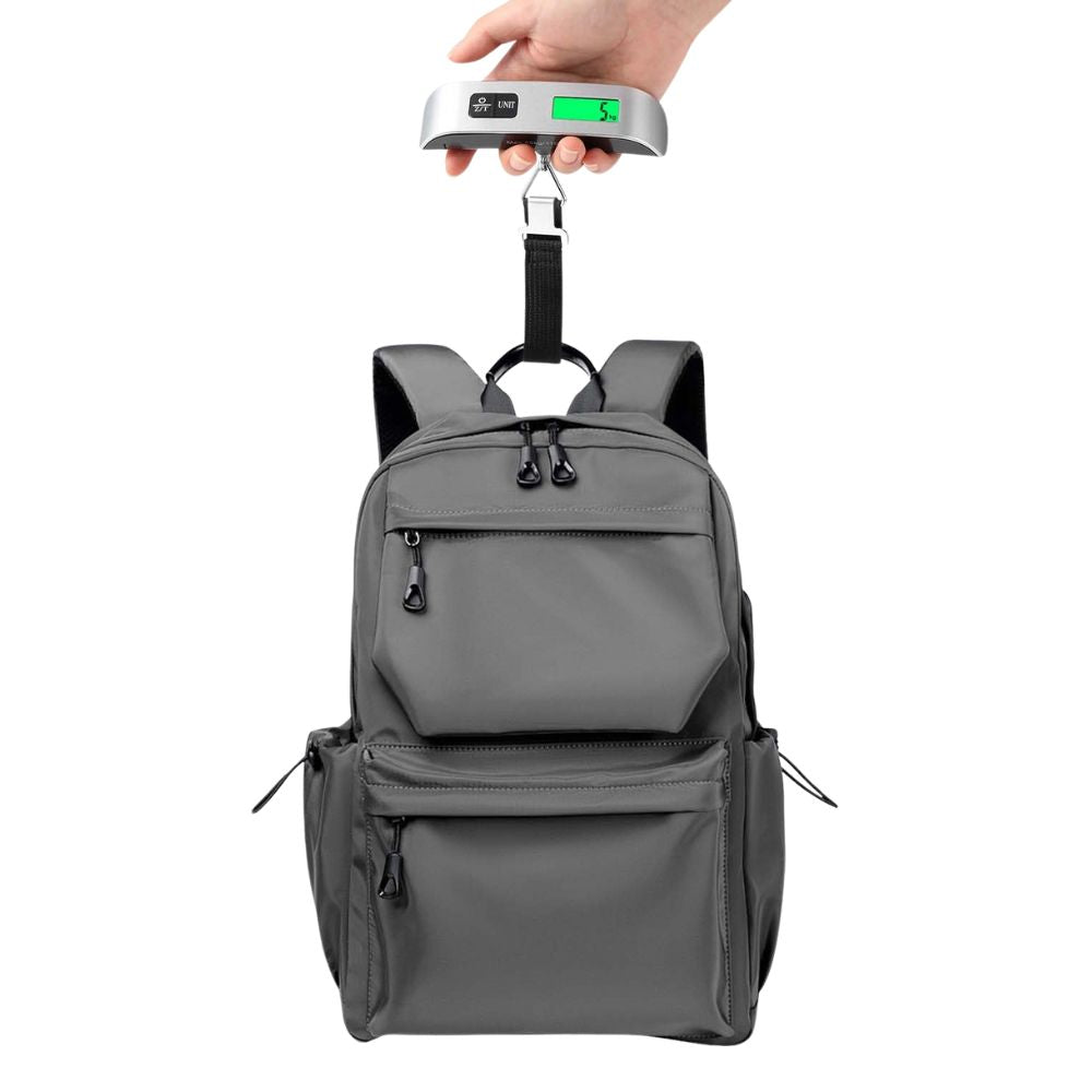 Digital suitcase - luggage - hanging scale with temperature sensor & tare function: up to 50kg