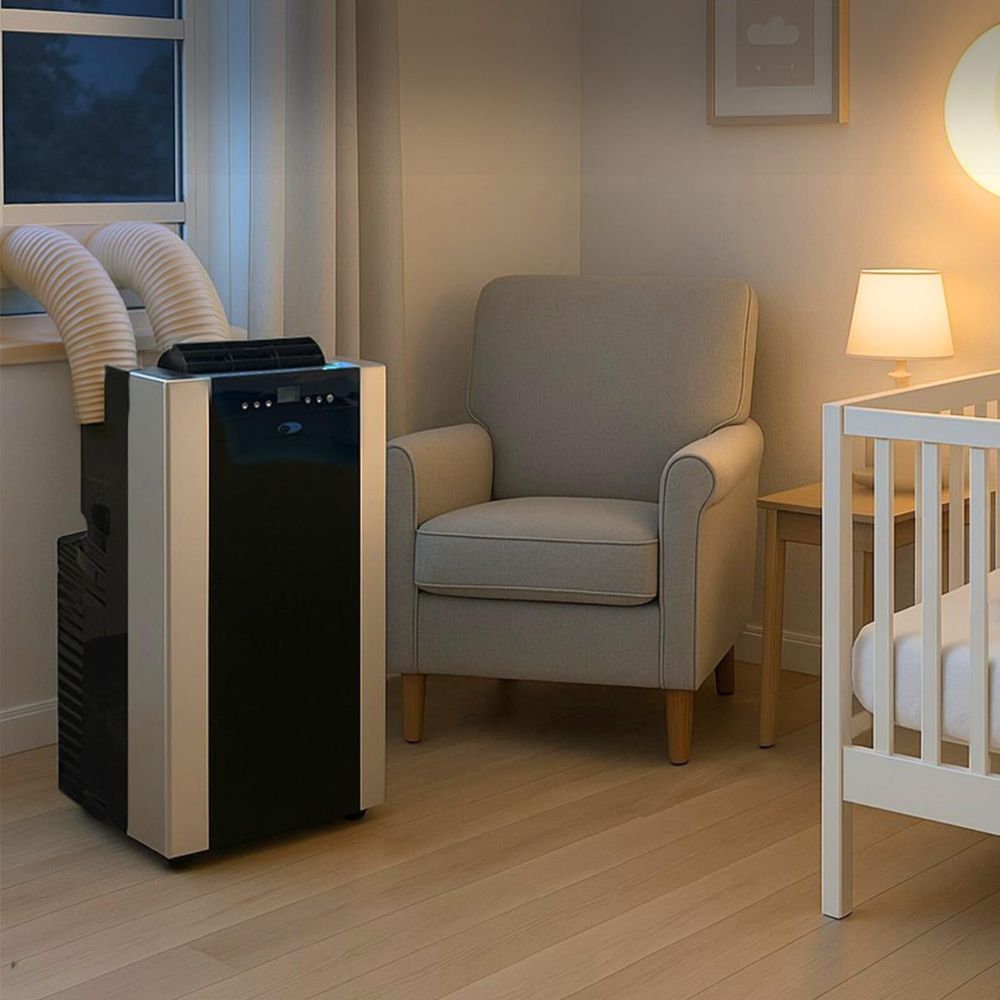 Whynter (ARC-14S) Mobile Klimaanlage 'Platinum and Black' | 14000BTU