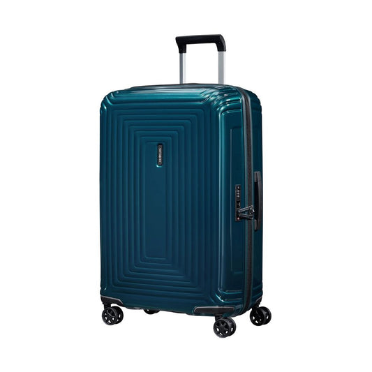 SAMSONITE Neopulse - Spinner M: Reisekoffer (69cm - 74 Liter) | Metallic Blue
