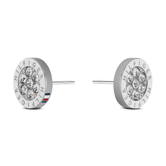 Tommy Hilfiger Jewelry Ohrstecker für Damen aus Edelstahl mit Kristallen