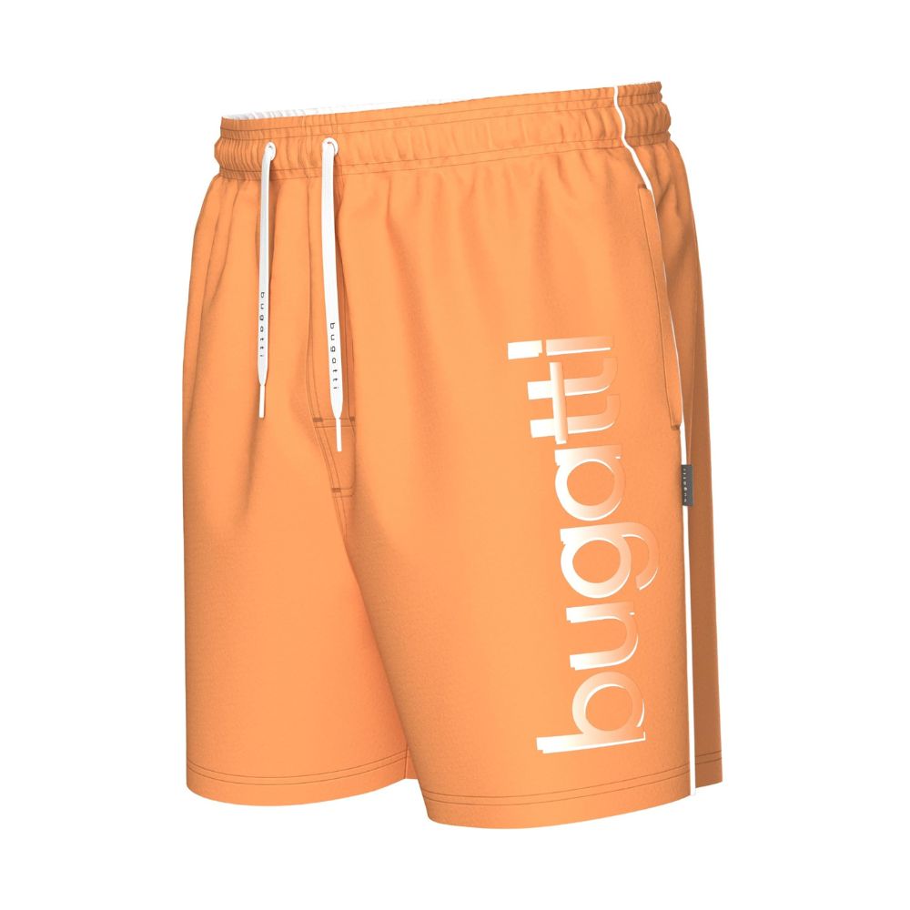 Bugatti 'Giovanni' Badeshort Herren in Farbe: Mandarin: Schnelltrocknend