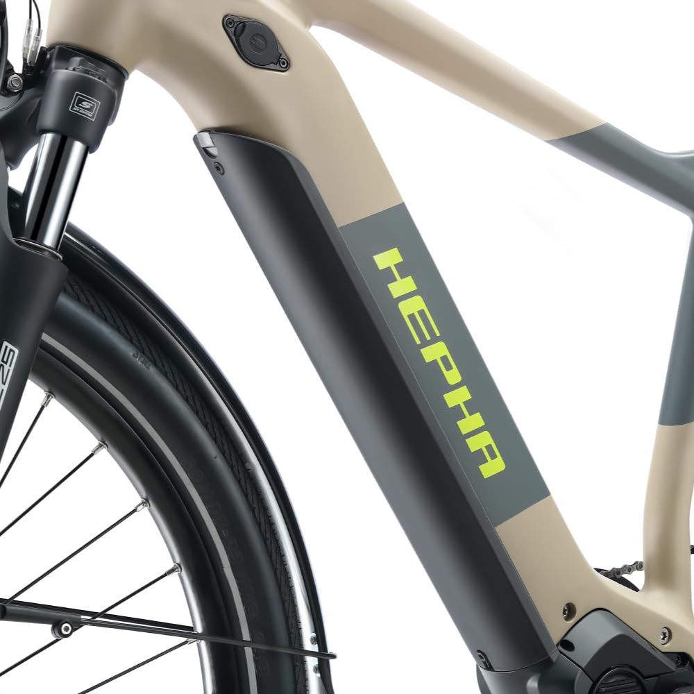 HEPHA E-Bike Trekking 7 Ultra: 100Nm, 708Wh Akku (bis zu 200km), Smart APP, 10-Gang
