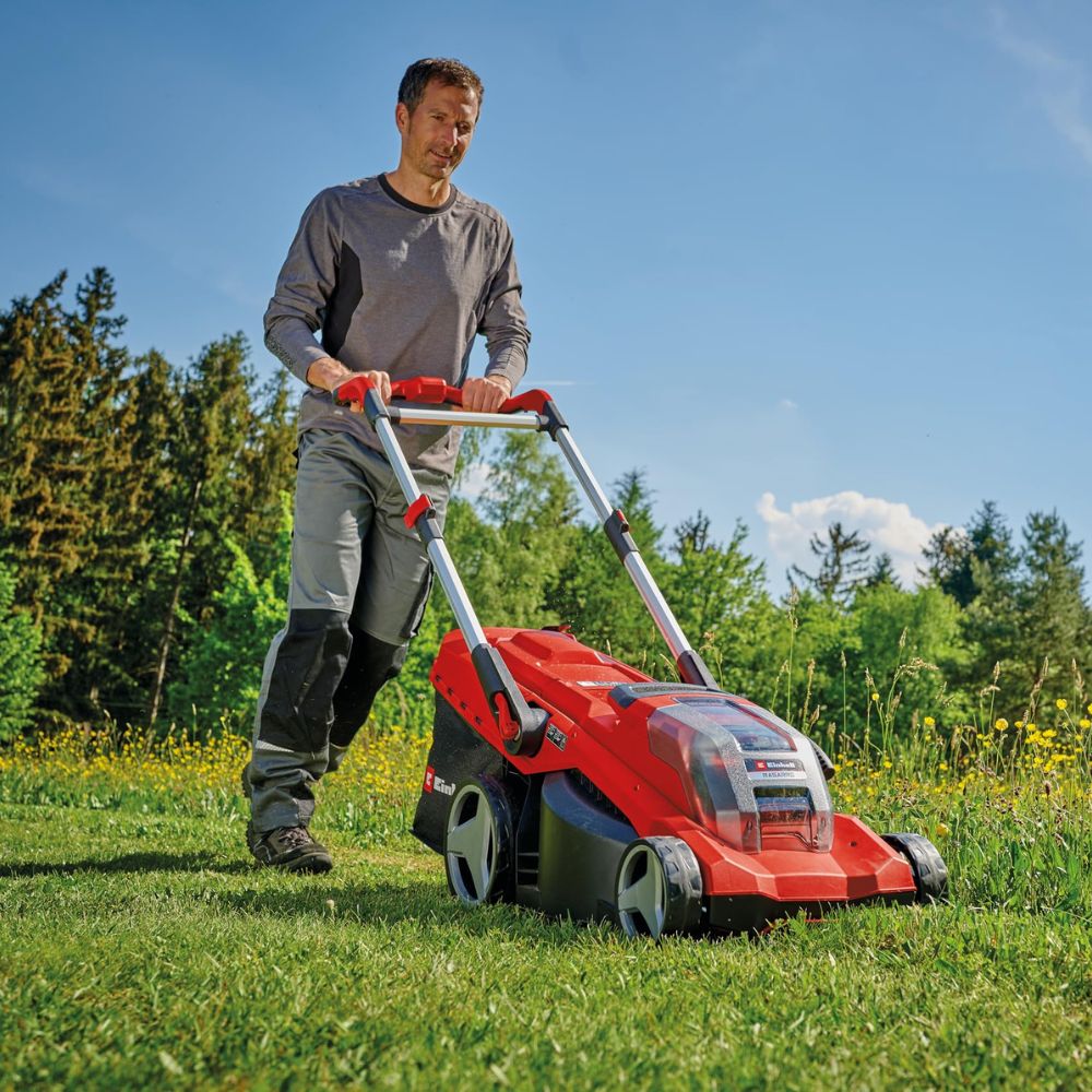 Einhell Akku-Rasenmäher 'RASARRO' 36/42 Kit Power X-Change inkl. 2x 4,0Ah Akkus+Ladegerät