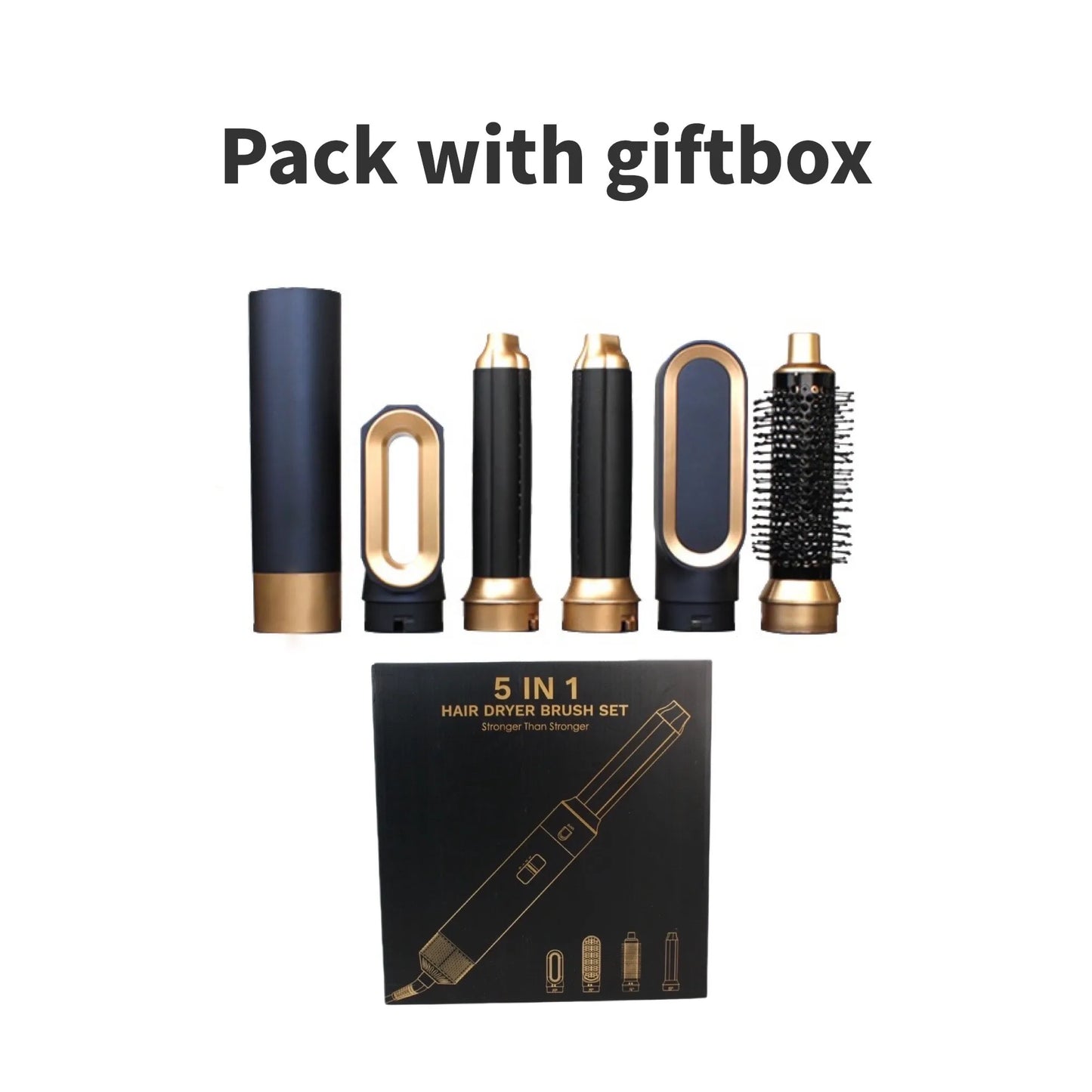 Multi 5-in-1 Haarstyler | Lockenstab, Haarglätter, Bürste, Curling Iron, Haartrockner | Optimiere deinen Look1