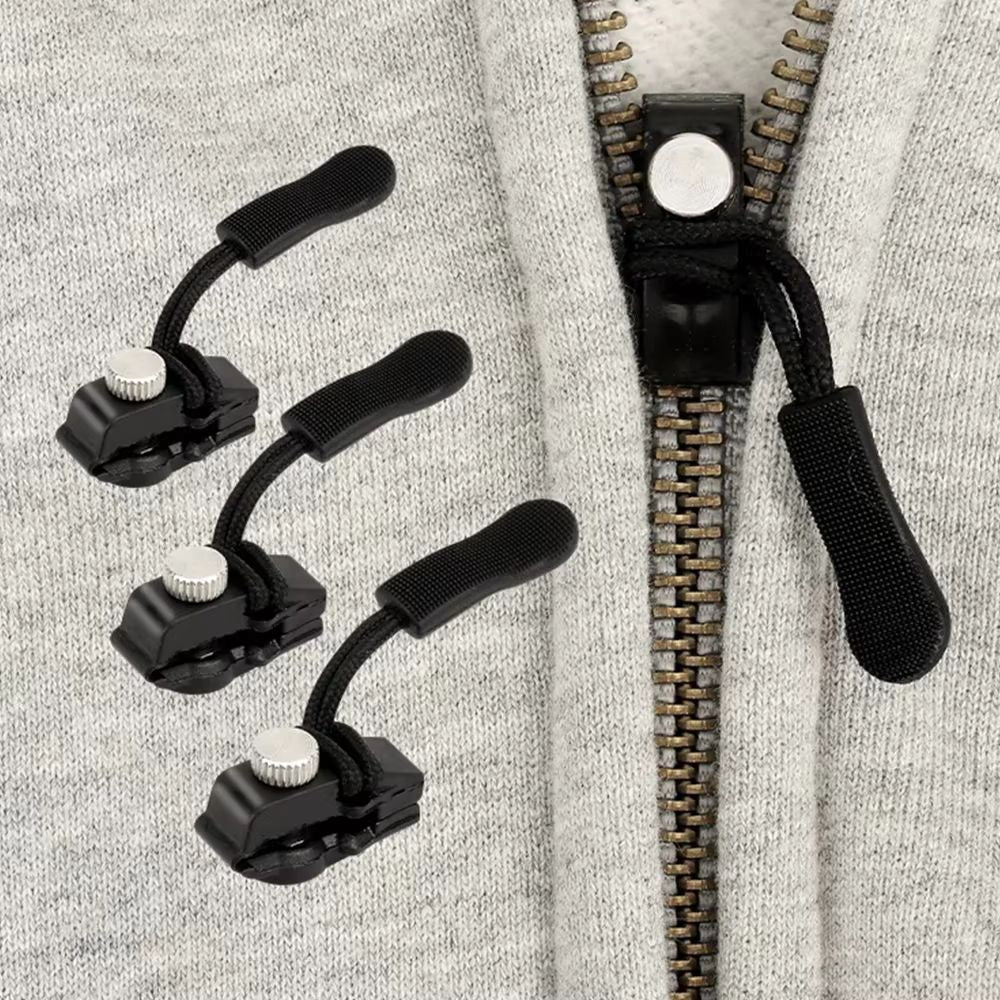 Universal Zipper Reparatur Kit ohne Nähen | Sofortiger Zipper-Ersatz für Jacken, Taschen & Co.
