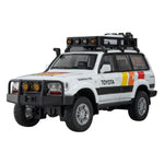 TOYOTA Land Cruiser LC80 (1:24) Offroad-Spielzeugauto mit Licht & Sound, Rückziehfunktion