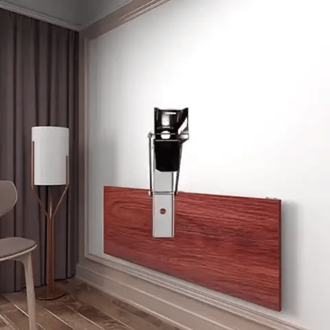 2er-Set klappbare Schwerlast-Winkel für Regal | faltbare Wandhalterungen (Preview GIF)