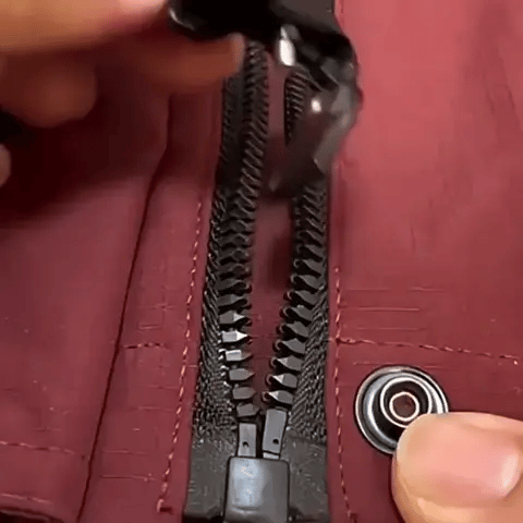 Universal Zipper Reparatur Kit ohne Nähen | Sofortiger Zipper-Ersatz für Jacken, Taschen & Co. (Preview GIF)