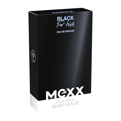 MEXX BLACK Man Eau de Parfume (50ml) with aquatic-woody notes