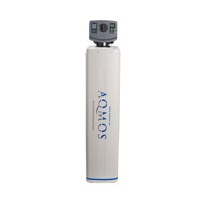 Aqmos water softening system (R2D2-72) with connection set and mounting block: anti-limescale system