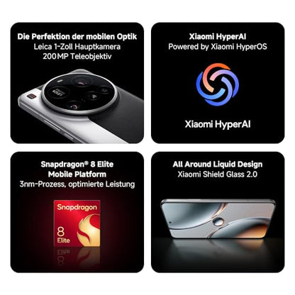 Xiaomi 15 Ultra smartphone (16GB RAM + 512GB storage): 200MP Leica camera, Snapdragon 8 Elite, 5410mAh