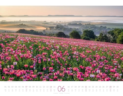Deutschland Kalender 2026: Zauberhafte Landschaften im Querformat (54x42cm)