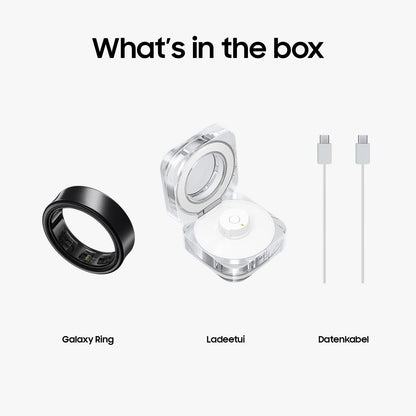 Samsung Galaxy Ring mit Titan-Gehäuse: Samsung Health mit AI, All-In-One Tracker