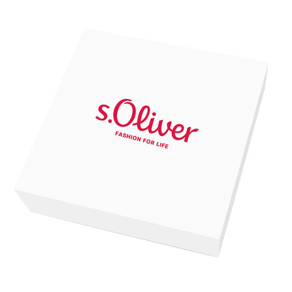 s.Oliver Y-Collier 925 Sterling Silver Women's Necklace with Zirconia incl. Gift Box