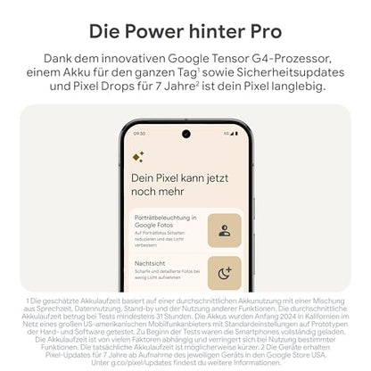 Google Pixel 9 Pro XL (128GB) with Gemini SIM-free, triple rear camera system, AI technology