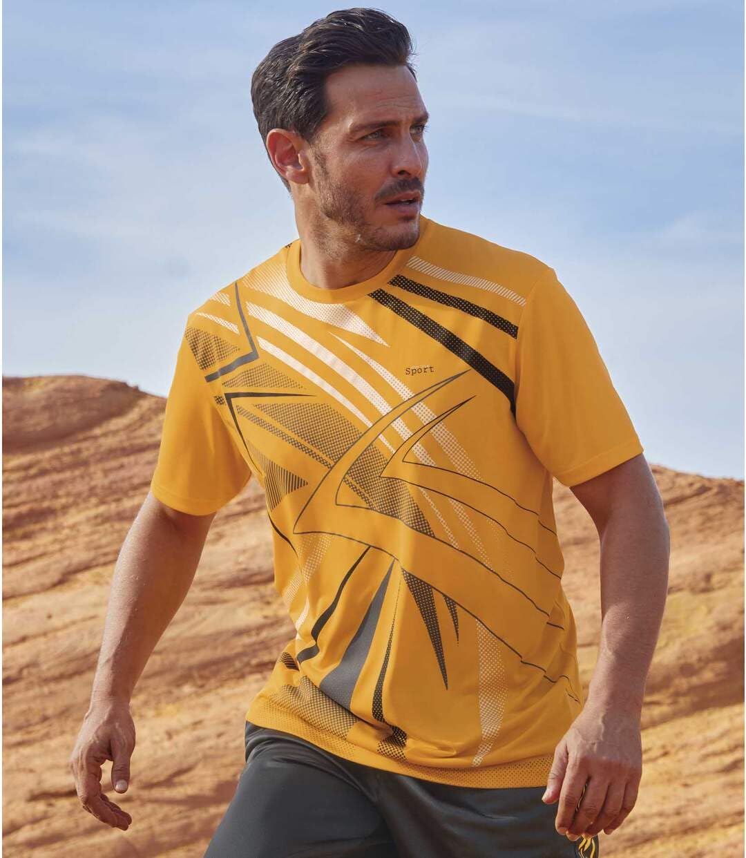 ATLAS FOR MEN Perfect Look Style Sporting T-Shirts (Pack of 3)