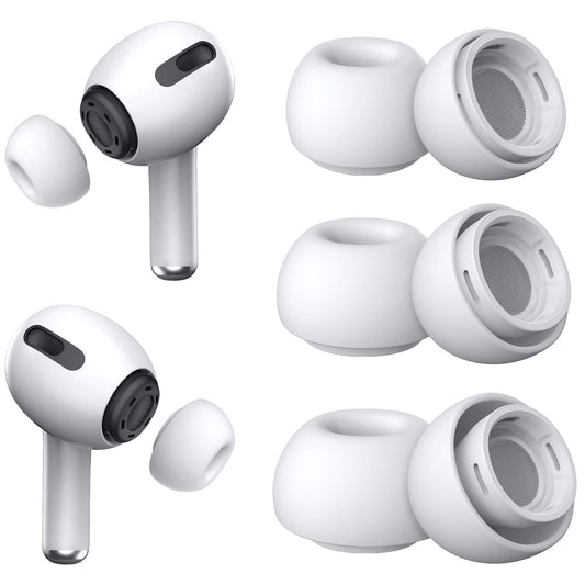 Ersatz-Ohrstöpsel für Airpods Pro und AirPods Pro 2 mit Loch zur Geräuschreduzierung