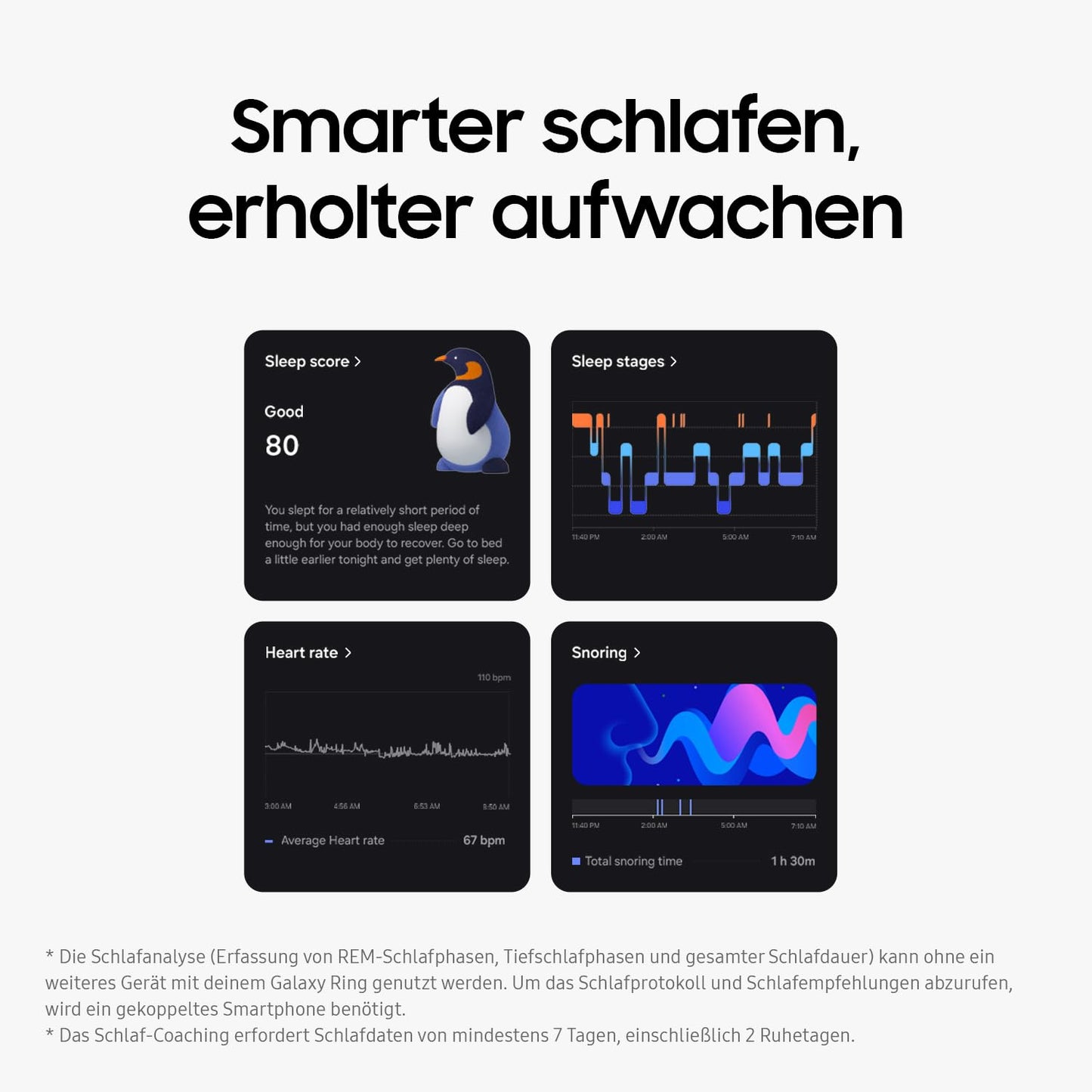 Samsung Galaxy Ring mit Titan-Gehäuse: Samsung Health mit AI, All-In-One Tracker