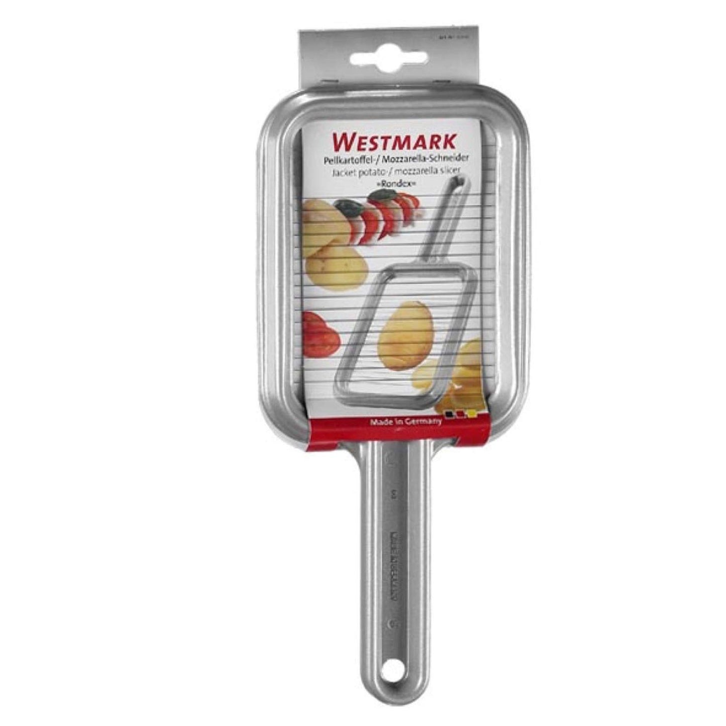 Westmark Pellkartoffel-/Mozzarellaschneider: Aluminium/Rostfreier Edelstahl