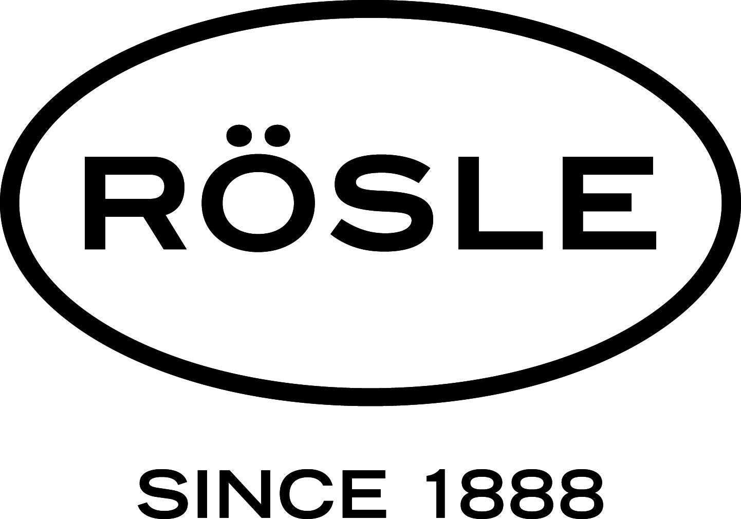 RÖSLE Silikon Ablagematte | Temperaturbeständig bis 220°C, Spülmaschinengeeignet (Schwarz)