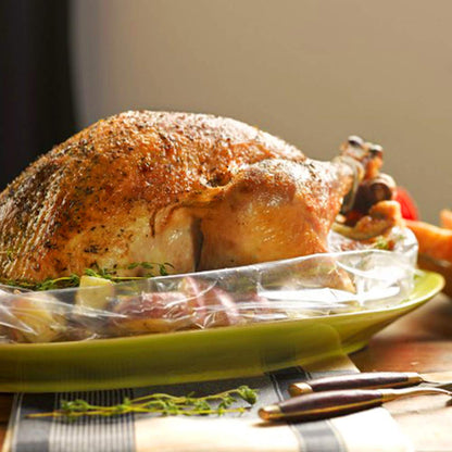 ECOOPTS Ofen Bratbeutel für Truthahn, Huhn, Fleisch, Gemüse (10x - 430x550mm)